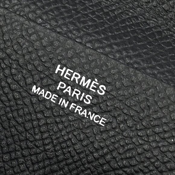 Hermes MC2 Black Epsom Fleming Long Wallet - Picture 5 of 10